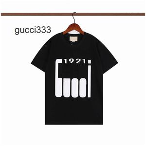 Palms ggism Mens T 2023 newgg Letter Summer fashion Luxurys Womens Designers black1921 Tops Shirts For Embroide Men s X6YU FVF0