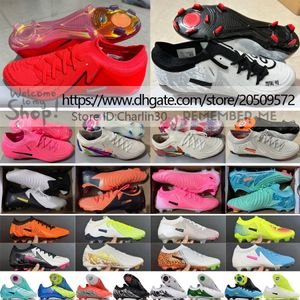 أرسل مع حقيبة جودة موسم كرة القدم أحذية كرة القدم Phantom Luna Elite FG Low Version Cootcer Cleats for Mens Mens Recover