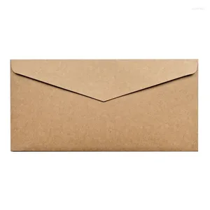 Подарочная упаковка ручной оптом черные конверты Kraft Cowhide Paper Рождество написано 50 шт -треугольник пустые приглашения