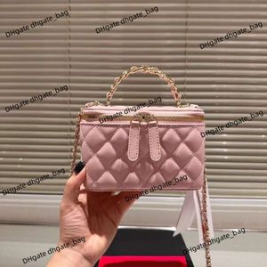 Luxury handbag Women's Bags wallet New Versatile Lingge Embroidered Thread Box Bag handheld Fashion portable Small Square Womens One Shoulder Crossbody bag