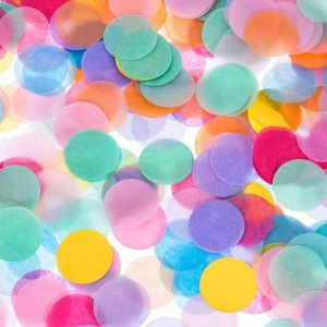 Banners Streamers Confetti 1inch 1000pcs Round Paper Wedding Table Decoration Sprinkle Heart for Birthday Party Decorations d240528