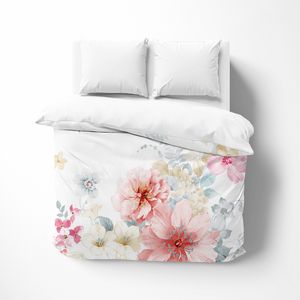 1pc роскошная одеяло с одеялом для одеяла одеяло/удобная кроватка 140x200 150x200 135x200 Индивидуальный размер масла цветка белый цвет белый