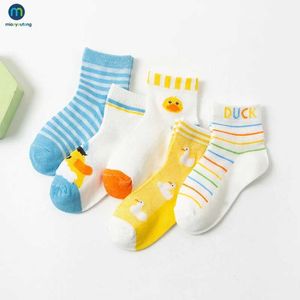 Calzini per bambini da 5 coppie/calzini per bambini in cotone estate calzini per bambini mesh mesh neonati da ragazzo neonato per bambini calzini accessori vestiti d240528