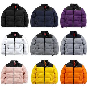 Mens Winter Jacket Kvinnor Splice Down Hooded Brodery Down Jacket Warm Parka Coat Men Puffer Jackor Letter Print Outwear Flera färgtryck Jackor 11