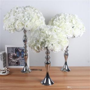 Ballo fiore di seta Artificiale fai -da -te tutti i tipi di fiori teste decorazione del matrimonio El Shop to tavolo da finestre accessori tre size6655713