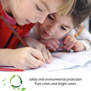 68 % per bambini dipingendo a matita colorata con pastelli a petrolio di pastelli ad acquerello impostato per bambini regalo di Natale