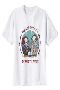 IT Clown Pennywise tshirt Männer Sommer T -Shirt Boy Print T -Shirt Men039s T -Shirt Anime Hip Hop T Shirt Marke Kleidung weiße Farbe 7449763
