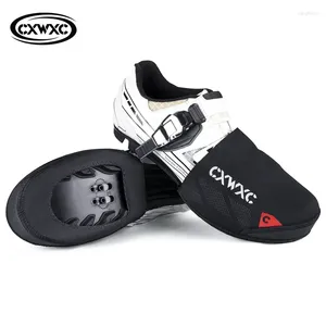 Обувь для велосипедов CXWXC Road Bike Covers The Covers с ветропроницаемыми покрывающими крышками.