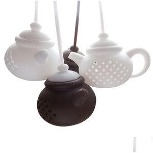 Strumenti per tè al caffè Sile Infuser creatività teiera forma a filtro riutilizzabile diffusore tè domestici accessori cucina consegna goccia gar dhmqk