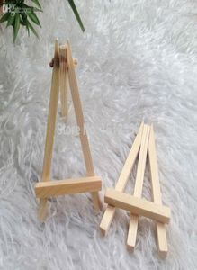Whole24PcsLot Mini Display Miniature Easel Wedding Table Number Place Name Card Stand 127cm8333261