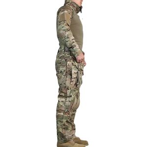 Abito tattico emersongone con ginnastica uniforme da combattimento set di combattimento allenamento di sport sport camicie da caccia all'aperto
