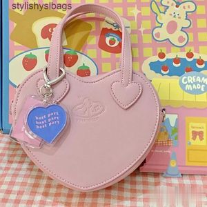 Totes Xiuya Japanische Handtasche für Mädchen Kleines Handy Frauen Umhängetasche Frau Kawaii süßes Herz Lolita Crossbody Frauen 2022 H240528
