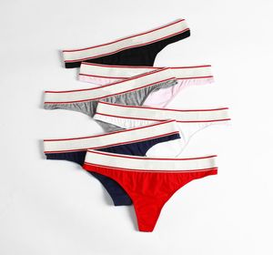 Sexiga kvinnors trosor thongs bekväm andningsbar bomullsmode kvinna design märke damer tback underkläder kort t011584612826