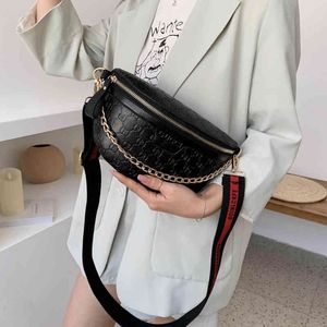 Womens Purses & Handbags Chest bag women's fashion new messenger personality wide shoulder belt leisure waist Purse P6D7 2601