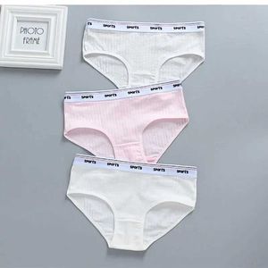 Höschen 3pcs/Los Kinderhaus 8-14 Jahre Teenager Baumwolle Unterwäsche Mädchen Pantie Teen Student Shorts Y240528