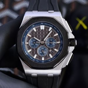 Ruch mechaniczny Mans Watch Automatyczne zegarki 42 mln Business Business Guma na rękę Montre de Luxe 64109 ES