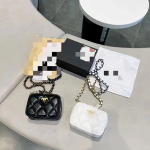 2022 Neue Chanei -Serie Crossbody Tasche kleine Schlinge für Frauen Modedesigner Handtaschen Klassische PU -Schulterbeutel -Geldbörse 227r