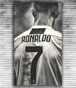 Football Sport Star Cristiano Ronaldo Retro Poster and Print Sport Canvas Painting Room Wall Art Picture Cuadros Home Decoration7956516