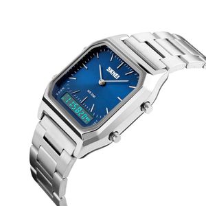 WENGLE NEW Digital Wrist Watch Alarm Calender Date Day Chronograph Vattenbeständig Vattentät LED Noctilucent Stopwatch Electronic Wat 254m