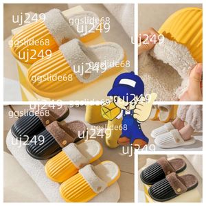 Designer Slides Women Sandals Pool Heels Casual slippers for spring autumn Flat Comfort Mules Padded Front Strap Shoe GAI yellow pink Cotton mop Hot sales