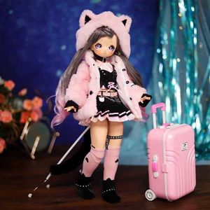 Dolls 1/4 Dream Fairy Bambod Match Girl 40cm BJD GIOCHIO MECCANICO SERIE CORPO TASS SCUNA da 16 pollici Ball Set completo SD Kawaii Figura anime figura giocattolo Y240528