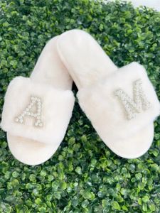 Party Favor Kids/Adult Personalized Slippers-Add Any Text Bridesmaid Gifts Bride Bridal Bachelorette Shower Christ