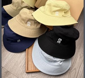 Projektant Canvas Bucket Hat Le Bob Hats dla mężczyzn Kobiety luksus casquette haft haft szerokie grzbiet słone