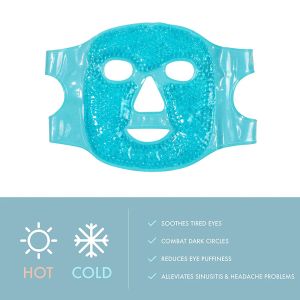 Ice Gel Eye Face Mask Hot Cold Therapy Sleep Mask for Migraines,Headache,Sinus Pain,Puffy Eyes,Dark Circles,Skin Care Tool