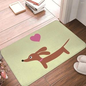 Ковры Carpets Cartoon Dachshund Dog Prant Пол коврик для ковров