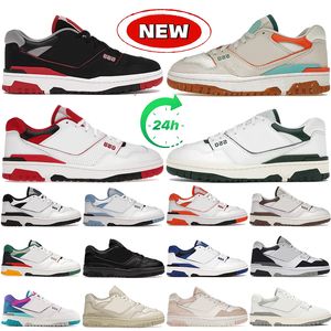 Mens Designer Shoes 550 White Green Triple Black UNC Auralee Sea Salt Bourgogne Verdigris Low Womens Running Sneakers Outdoor Men Sports Trainers 36-45 EUR