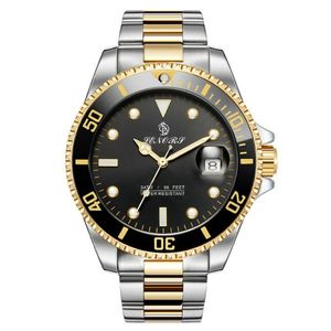 腕時計の男性時計自動ブラックウォッチステンレススチール防水ビジネススポーツ機械腕手術士サブマリナー227z