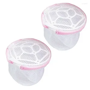 Laundry Bags 2 Pcs Durable Sock Bra Lingerie Underwear Clothes Washing Bag Net Mesh Machine Basket Household Cleaning Home