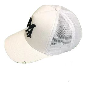 2023 Najnowsze czapki czarnych piłek z MA Logo Projektanci mody kapelusz mody ciężarówek czapka wysokiej jakości 2022 241Q
