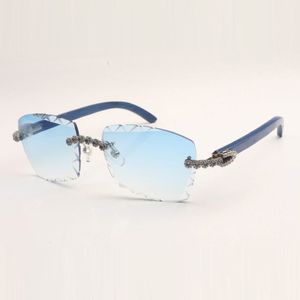 Новый дизайн букет Blue Diamonds Cronged Seasonal Fashion Солнцезащитные очки 3524029