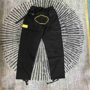 Pantaloni da uomo cargo streetwear hip hop retrò pantaloni casual casual milita