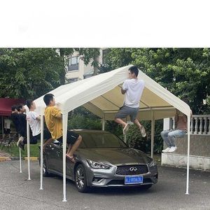 Tält Family Car Parking Shed Outdoor Awning Tent Simple Activity Canopy Outdoor Night Market Tent Q240528