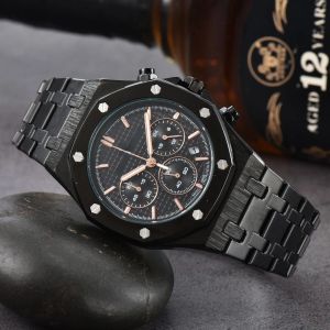 AP armbandsur Designer Luxury Men's Lady Watches Classics Royaloak Wrist Watch Quartz Movement Sports Män tittar på automatiskt datum 41mm Kronograf Watch Apaa