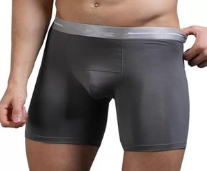 Fashion Everyday Comfortable Long Leg Short Leg Men039s Male Underpants Man Underwear Plain Boxer Shorts Pouch Cuecas Modal8602271