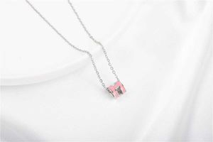 He Necklace Classic Charm Design Mini Fashionable Minimalist Letter Necklace with Original Necklace X5tj