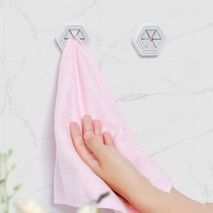 2/3 PCS Towel Holder Protable Towel Storage Rack Home Kitchen Washing Cloth Storage Hook吸盤壁窓バスルームオーガナイザー