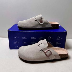 New Designers Slides Mens Women Designer Slipper Slides Sandals Soft Suede Leather Taupe Mocha White Pink Mens Scuffs Outdoor Platform Slippers