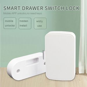 Tuya APP unlock Smart Door Drawer Cabinet Lock Electric lock work with wifi- gateway hub support alexa