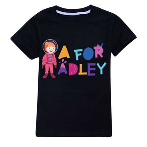 T-shirts A for Adley Tshirt Girls Boys Clothes 3D Print T-shirt Short Sleeve Harajuku Tops Streetwear Video New Game Fashion Kids Tees d240529