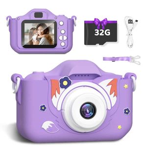 Toy Cameras Film Children Toys Camera Digital Vintage Camera Kids Projection Video Camera Outdoor Photography 32GB Gift For Kids WX5.28