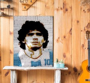 Diego Maradona Plakat Poster modernes kühles Kunstplakat und Drucke Wandbild für Wohnzimmer Dekoration4026979