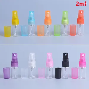 収納ボトル500 x 2ml/3mlポータブル補充可能なガラス香水サンプル