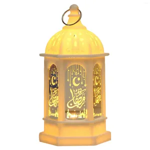 Party Decoration Vintage Style Decorative Lantern Tablett Lamp med hängande ring för vinterbröllopens mittstycke