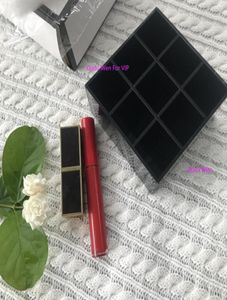 10x10x5cm mode 9 rutnät CCCC akryl förvaringsläppstift hållare makeup borste lagring case rouge arrangör presentförpackning vip1206220