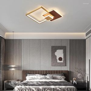أضواء السقف الحديثة LED لاعبا اساسيا غرفة المعيشة ضوء الردهة ديكور الشمال