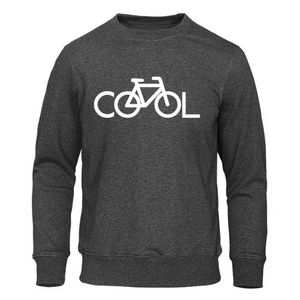 Men's Hoodies Sweatshirts Cool Font Bicycle Simple Stroke Design Sweatshirt MenS Fashion Quality Hooded Warm Casual Hoodies Simple Loose Female Tops z240529